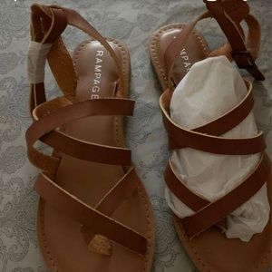 Pants size 8 and sandals size 9